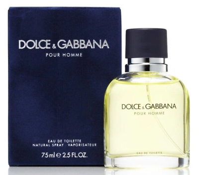 #ad Dolce amp; Gabbana Pour Homme by Dolce amp; Gabbana Men EDT Spray Cologne 2.5oz Sealed $29.99