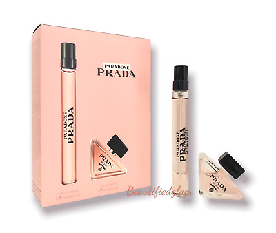 #ad #ad PRADA Paradoxe 2PC Mini Gift Set EDP Spray FOR WOMEN .23oz amp; .33oz BRAND NEW $54.99