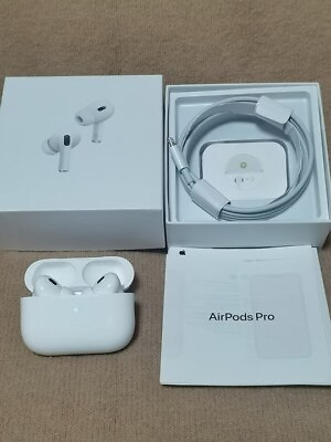 #ad Apple AirPods Pro 2nd Generation Wireless Earbuds with MagSafe Charging Case`` $37.23