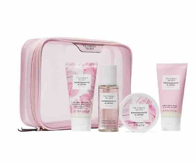 #ad #ad Victoria#x27;s Secret 4 Piece POMEGRANATE amp; LOTUS Gift Set Very Nice Perfect Gift $39.99