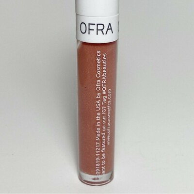 #ad NEW OFRA Natural Lip Gloss Shimmering Peach Nude *FULL SIZE* $12.00