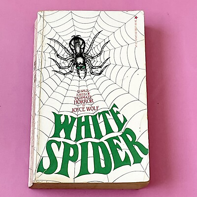 #ad White Spider By Joyce Wolf 80’s Vintage Horror AU $62.90