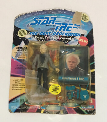 #ad Playmates Toys Star Trek Admiral Mccoy Action Figure New In Box $8.99