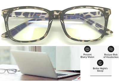 #ad Blue Light Blocking Glasses Anti Eye Strain Headache Sleep Better Computer gl $29.95