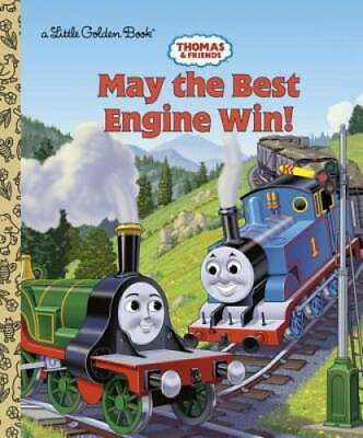 #ad May the Best Engine Win Thomas amp; Friends Hardcover By Golden Books GOOD $3.51