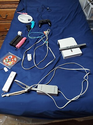#ad Nintendo Wii With Game And Accessories $168.00