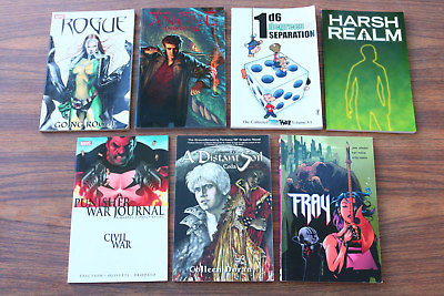 #ad Mixed Lot GRAPHIC Novels Punisher Fray Rogue Angel Harsh Realm Distant Soil HS $62.95