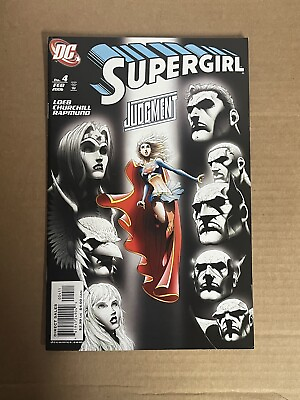 #ad SUPERGIRL #4 FIRST PRINT DC COMICS 2006 JUDGEMENT $2.99