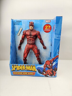 #ad Marvel The Amazing Spider Man Daredevil 11” Toybiz 11quot; 2006 Retro $49.99