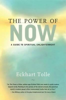 The Power of Now: A Guide to Spiritual Enlightenment Hardcover GOOD $3.76