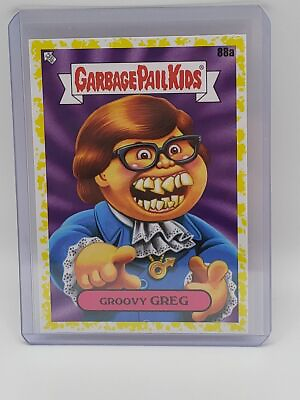 #ad 2020 35th Anniversary Yellow Garbage Pail Kids 88a GROOVY GREG $5.99