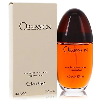 #ad #ad Calvin Klein OBSESSION Women#x27;s Perfume EDP 3.3 3.4 oz New in Box Authentic $37.95