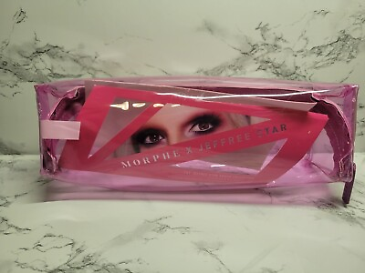 #ad Jeffree Star X Morphe Collector#x27;s Item Starstruck Clear Pink Makeup Bag $17.95