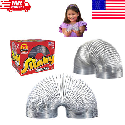 #ad The Original Slinky Walking Spring Toy Metal Slinky Fidget Toys Party Favors $5.05