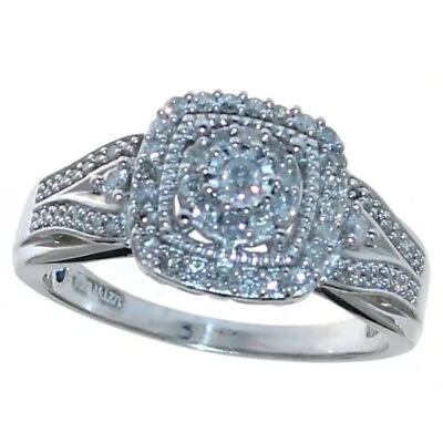 #ad Cushion Cut 1 2 ct Diamond Designer Ring $91.39