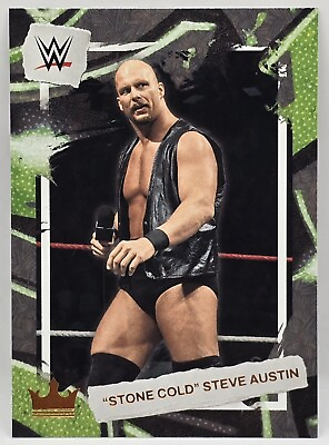 #ad 2023 Stone Cold Steve Austin Panini Chronicles Ring Royalty WWE Bronze Parallel $3.95