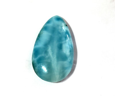 #ad Premium Dominican Sky Blue Larimar Cabuchons Round Oval for a Wholesale Price $13.00