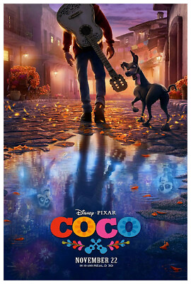 #ad #ad Coco 2017 Pixar Disney Movie Poster US Release Teaser #2 $14.99