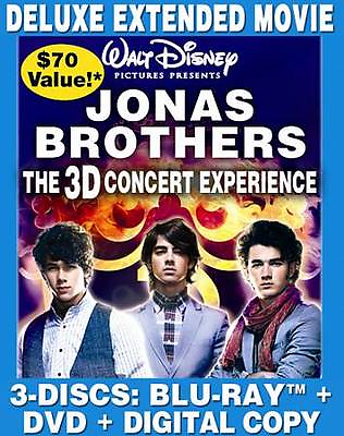 #ad Jonas Brothers: The 3 D Concert Experien Blu ray $6.60