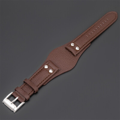#ad 22mm Genuine Leather Watch band For Fossil CH2564 CH2565 Watch Steel Buckle $13.22