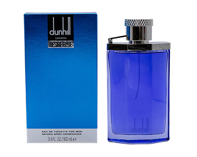 #ad Desire Blue by Alfred Dunhill 3.4 oz EDT Cologne for Men New In Box $24.36