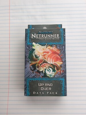 #ad Android Netrunner Card Game Up and Over Data Pack Sealed $48.00