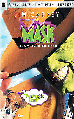 #ad The Mask dvd with Jim Carrey New Line Platinum Series Free Ship P3 $6.69
