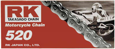 #ad RK M520 Standard Chain M520 84 Non Sealed 520 84 Natural RKM52084 M520 84 $24.69
