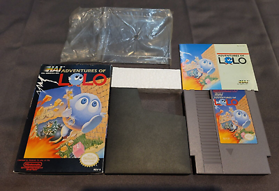 #ad Adventures of Lolo for NES Nintendo Complete In Box Great Shape CIB $99.99
