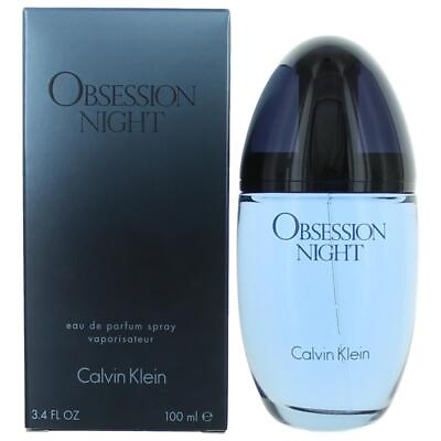 #ad Obsession Night by Calvin Klein 3.4 oz EDP Spray for Women $33.34