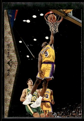 #ad 1995 96 Fleer Nick Van Exel Los Angeles Lakers #92 $1.48