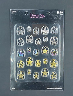 #ad Star Charms Value Pack by Charm Me New in Package $7.00
