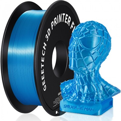 #ad Geeetech Silk PLA 3D Printer Filament 1.75mm 1KG Multicolor For FDM 3D Printer $14.99