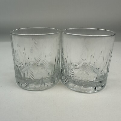 #ad Set Of 2 Grey Goose Heavy Cocktail Vodka Rock Glasses Barware Logo Mug $24.44
