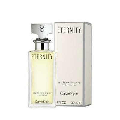 CK Calvin Klein Eternity Women Eau De Parfum Spray 1.0 Oz 30 Ml $29.99