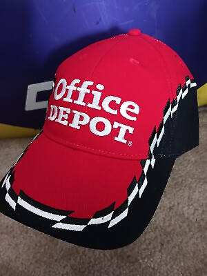#ad Stewart Haas Racing Hat Team Issue Office Depot Victory Lane NASCAR Tony Stewart $19.95