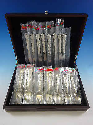 #ad Tara by Reed and Barton Sterling Silver Flatware Set For 8 Service 32 Pieces New $1895.00