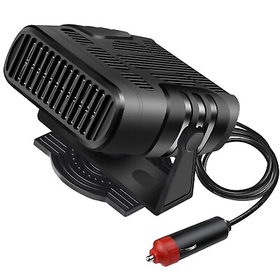 #ad New Car Heater 12V 120W Portable Electric Heating Fan Defogger Defroster Demiste $12.99