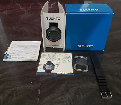 #ad Suunto Mosquito Dive Computer Wrist Watch Black Digital Diving Diver Watch $159.95