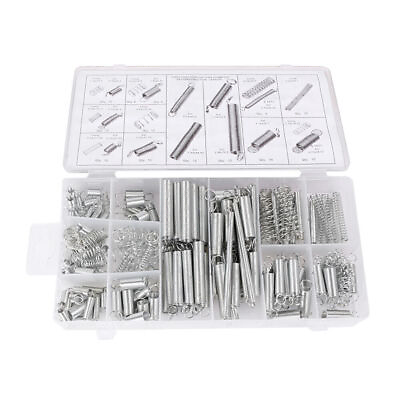 #ad 200pcs Small Metal Loose Steel Coil Springs Assortment Assorted Box packed Set $20.02