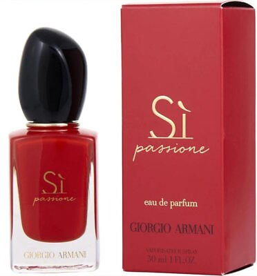 #ad Si Passione by Giorgio Armani perfume for women EDP 1 1.0 oz New in Box $53.29