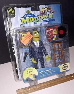 #ad Muppets Johnny Fiama Palisades Action Figure Toy 2004 Series 7 $22.80