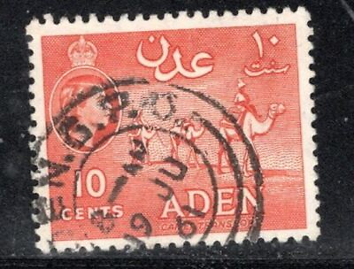 #ad BRITISH ADEN STAMPS USED LOT 343AG $2.10