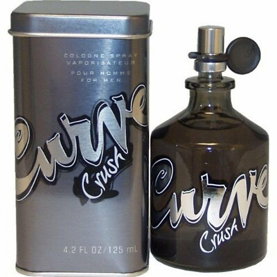 #ad #ad Curve Crush by Liz Claiborne 4.2 oz EDC For Men New in Box Can $21.93