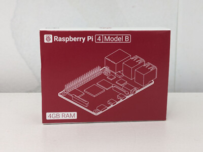 #ad Raspberry Pi 4 Model B 4GB RAM New amp; Sealed Made in UK $44.95