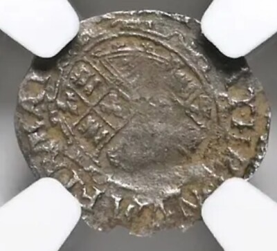 #ad ENGLAND King Charles I 1625 1649. Hammered Silver Penny Coin UK Britain NGC VF $99.99