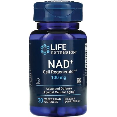#ad #ad Life Extension Nad Cell Regenerator Nicotinamide Riboside 100 mg 30 Veg Caps $19.42