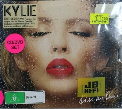 #ad Kylie ‎– Kiss Me Once Deluxe Edition Cd DVD New Sealed C1394 AU $17.99