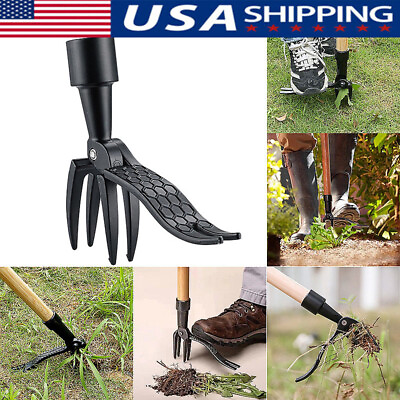 #ad Weeder Stand Up Weed Puller Tool Claw Garden Root Remover Outdoor Killer Easy $9.49