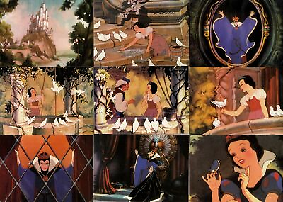 #ad SNOW WHITE SERIES 1 SET OF 90 CARDS $19.95